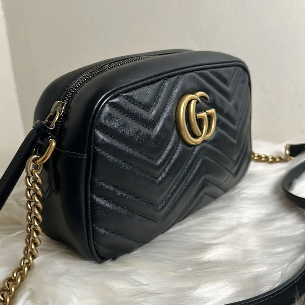 💯Authentic Gucci Marmont Camera Bag🍀 - Picture 7 of 16